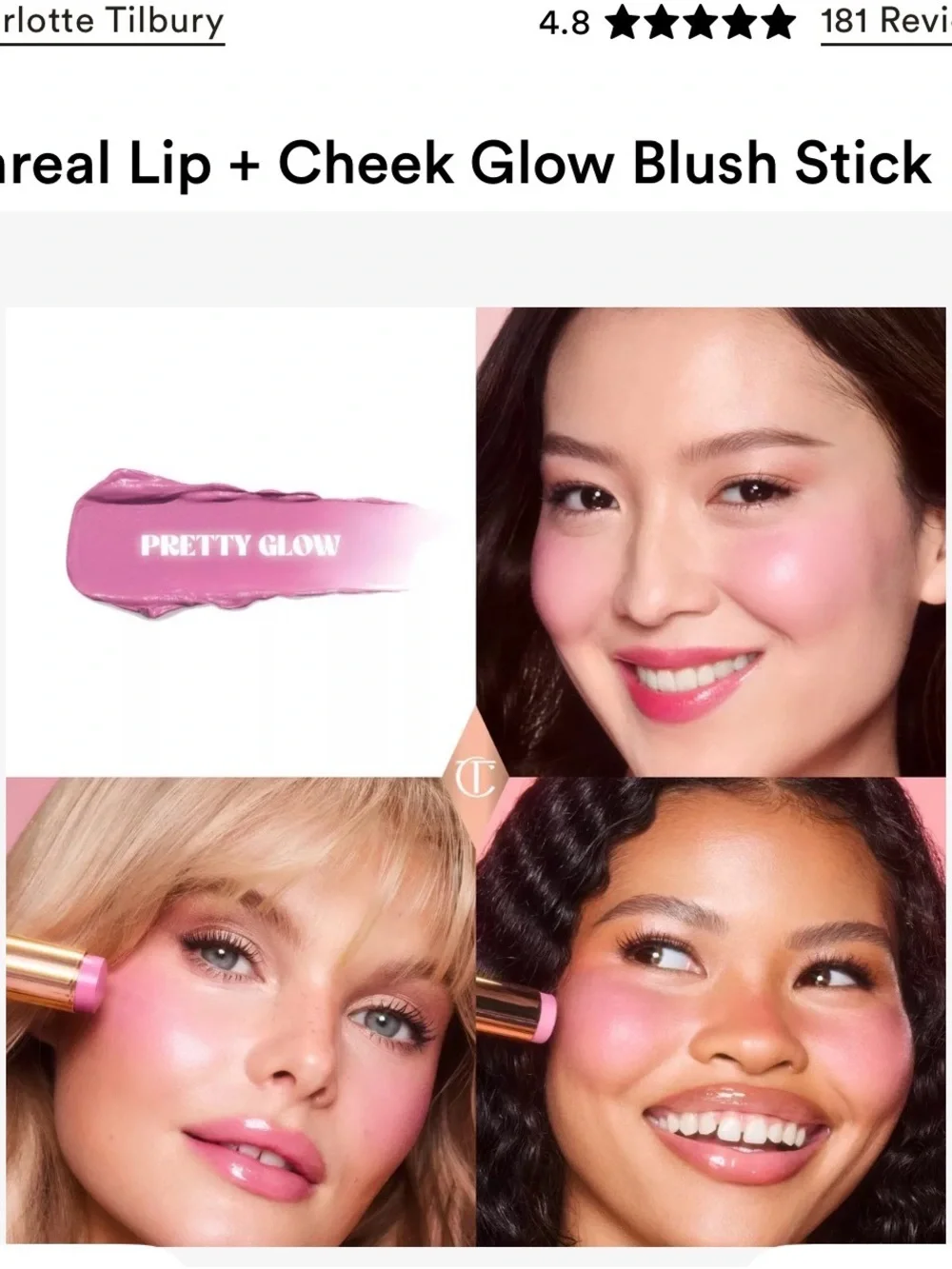 Charlotte Tilbury Unreal Blush Healthy Glow Stick